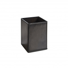 Pot à crayons en cuir Maverick ALL BLACK Pot à crayons en cuir Maverick ALL BLACK