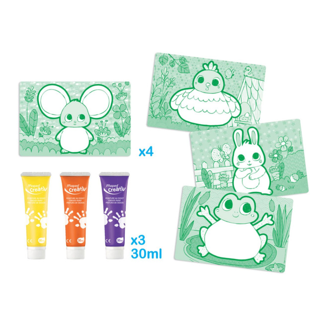 MAPED CREATIV set mijn eerste vingerverf MAPED CREATIV set mijn eerste vingerverf