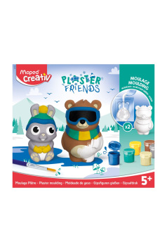 MAPED CREATIV gipsset 2 dieren PLASTER FRIENDS