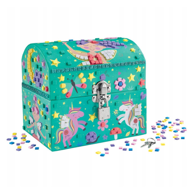 Kit coffret création fleurs en mosaïque enfant