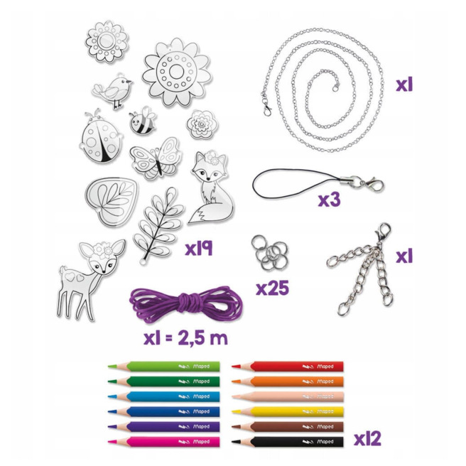 MAPED CREATIV IMAGIN'STYLE Kit - creatie van accessoires in gek plastic MAPED CREATIV IMAGIN'STYLE Kit - creatie van accessoires in gek plastic