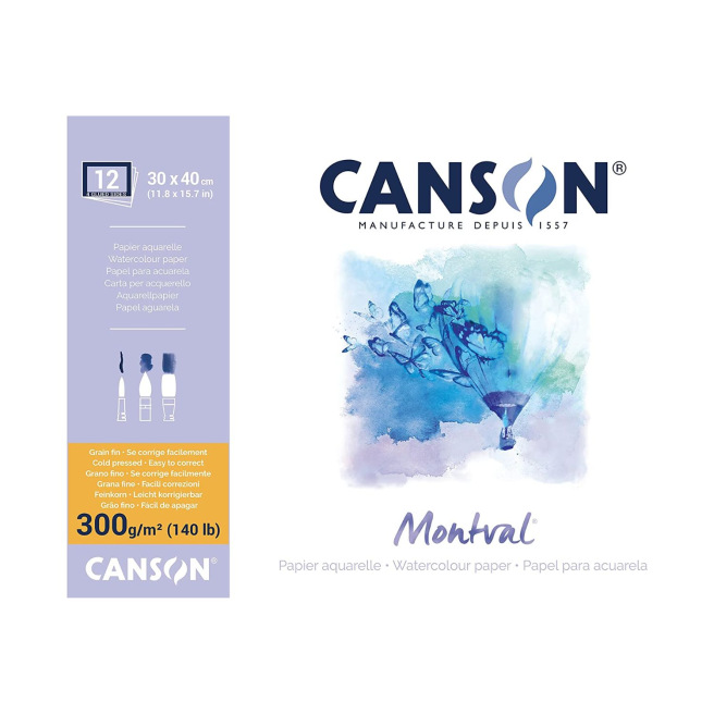 CANSON MONTVAL 300 g aquarelpapier CANSON MONTVAL 300 g aquarelpapier