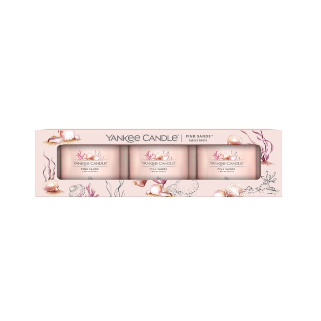 Coffret De Bougies Parfumées Yankee Candle - 4 Mini Votives Noël - Collection Après Ski - Idée Cadeau Femme