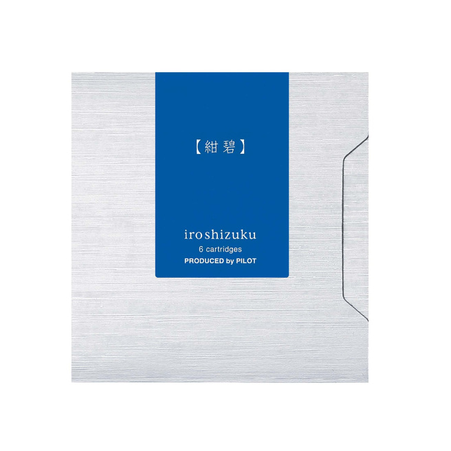 Pilot IROSHIZUKU inktpatronen - doos van 6