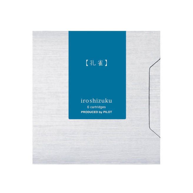 Pilot IROSHIZUKU inktpatronen - doos van 6