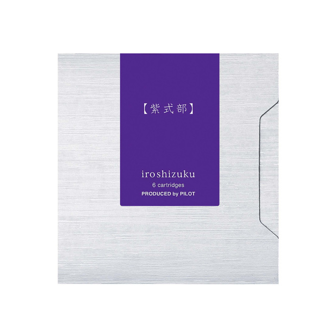 Cartouches d'encre Pilot IROSHIZUKU - étui de 6