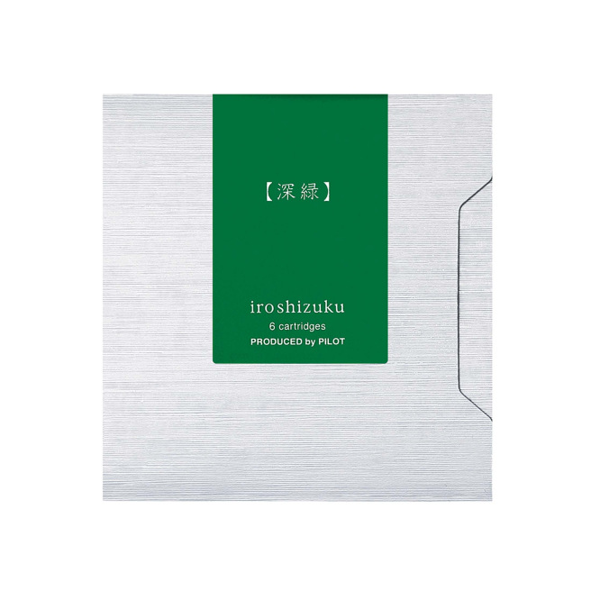 Pilot IROSHIZUKU inktpatronen - doos van 6