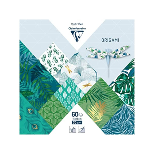 Origami Kit Clairefontaine - 15 x 15 cm