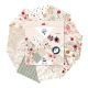 Bloc Origami Clairefontaine - mix 3 formats - fleurs séchées