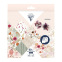 Bloc Origami Clairefontaine - mix 3 formats - fleurs séchées