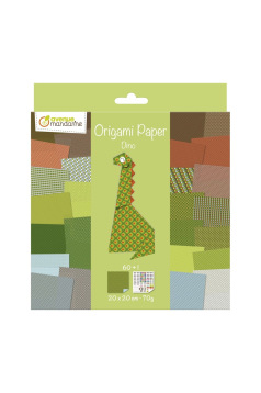 Origami-kit voor kinderen Avenue Mandarine - 20 x 20 cm