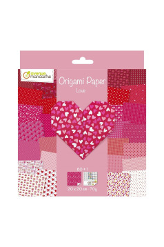 Origami-kit voor kinderen Avenue Mandarine - 20 x 20 cm