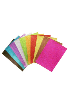 Carton pailleté Clairefontaine - 250 g - A4 - paquet de 10 feuilles