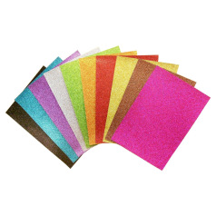 Glitter karton Clairefontaine - 250 g - A4 - pakket van 10 vellen