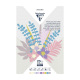 CLAIREFONTAINE PASTEL kleuren tekenpapier blok - 210 g - A4