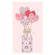 Clairefontaine decoratief karton - 160 g - 25 x 35 cm - pak van 40 vellen