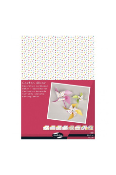 Clairefontaine decoratief karton - 160 g - 25 x 35 cm - pak van 40 vellen