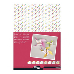 Clairefontaine decoratief karton - 160 g - 25 x 35 cm - pak van 40 vellen