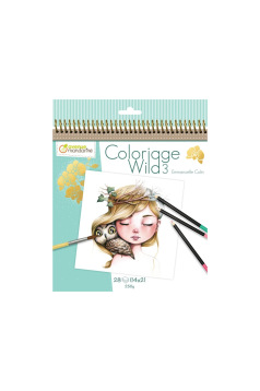 Carnet de coloriage Avenue Mandarine WILD