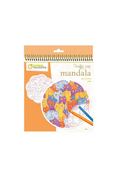 Carnet de coloriage Avenue Mandarine GRAFFY POP MANDALA