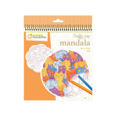 Kleurboek Avenue Mandarine GRAFFY POP MANDALA