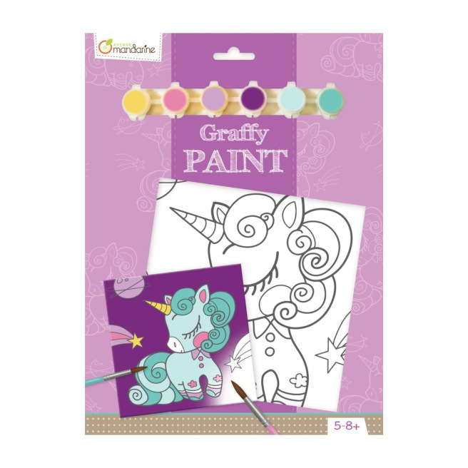 Kit de peinture Avenue Mandarine GRAFFY PAINT