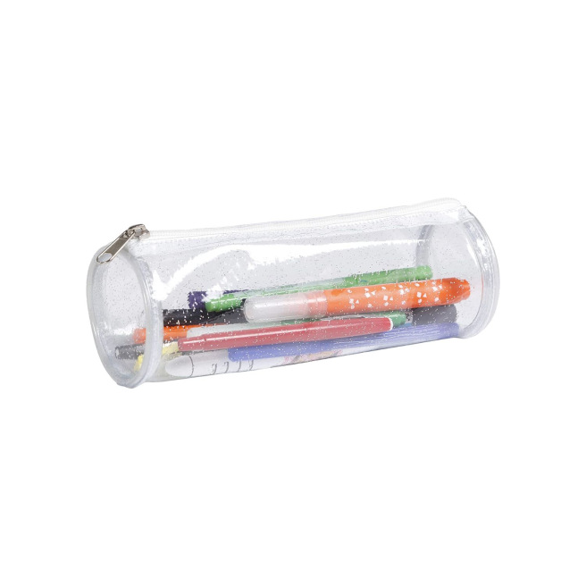 Ronde transparante plastic etui