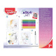 Kit de peintures aquarelle MAPED CREATIV AQUA ART Licornes