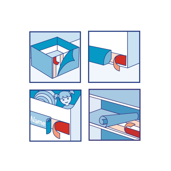 Dubbelzijdige plakband TESA UNIVERSAL - 50 mm x 10 m