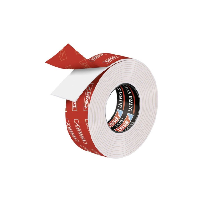 TESA POWERBOND ULTRA STRONG dubbelzijdige montagetape - 19 mm x 1,5 m