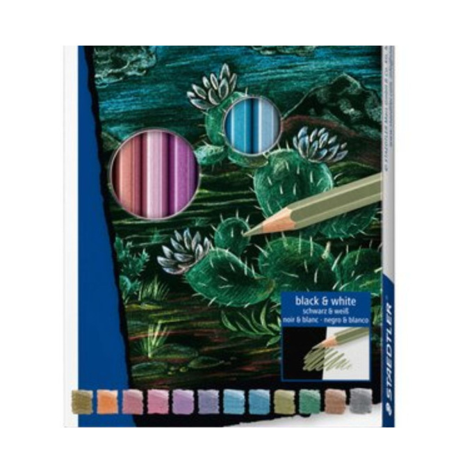 Staedtler METALLIC kleurpotloden - doos van 12