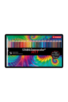 Crayons de couleur STABILO AQUACOLOR ARTY aquarellables