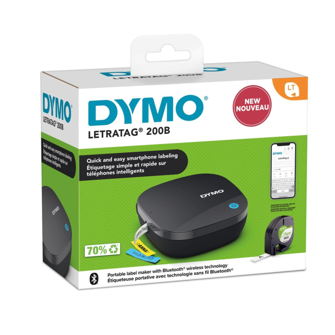 Dymo LETRATAG 200B Bluetooth Labelprinter Dymo LETRATAG 200B Bluetooth Labelprinter