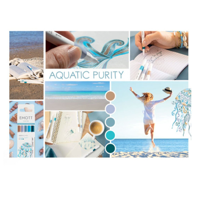 Uni-ball EMOTT viltstift - extra fijne punt Uni-ball EMOTT viltstift - extra fijne punt