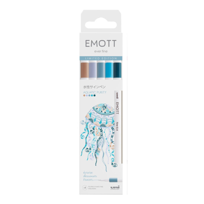 Feutre Uni-ball EMOTT - pointe extra-fine Feutre Uni-ball EMOTT - pointe extra-fine