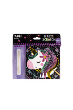 Bloc de cartes à gratter APLI MAGIC SCRATCH