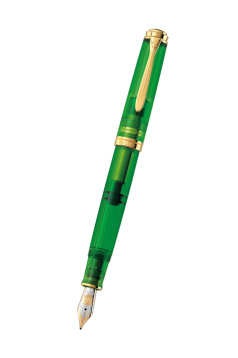 Pelikan SOUVERAN 800 GREEN DEMONSTRATOR - vulpen - M penpunt - speciale editie