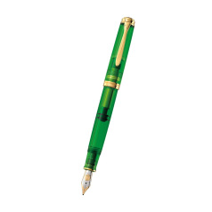 Pelikan SOUVERAN 800 GREEN DEMONSTRATOR - vulpen - M penpunt - speciale editie Pelikan SOUVERAN 800 GREEN DEMONSTRATOR - vulpen - M penpunt - speciale editie