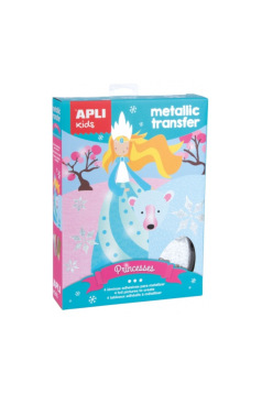 APLI METALLIC TRANSFER PRINCESSES spelset