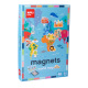 Magnetisch spel APLI MAGNETS WERELDKAART