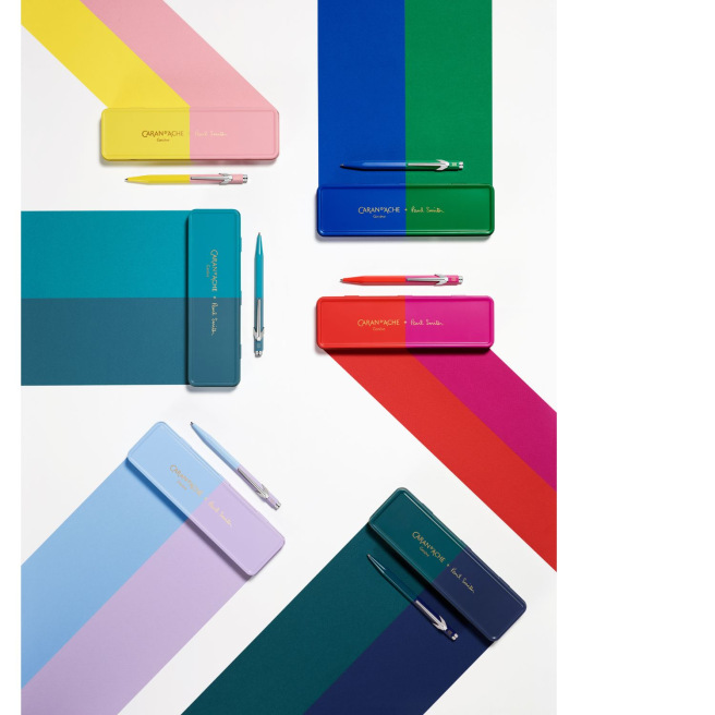 Stylo-bille Carand'Ache 849 PAUL SMITH - édition limitée 4 Stylo-bille Carand'Ache 849 PAUL SMITH - édition limitée 4