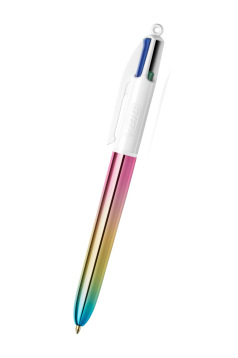Stylo-bille BIC 4 COULEURS GRADIENT