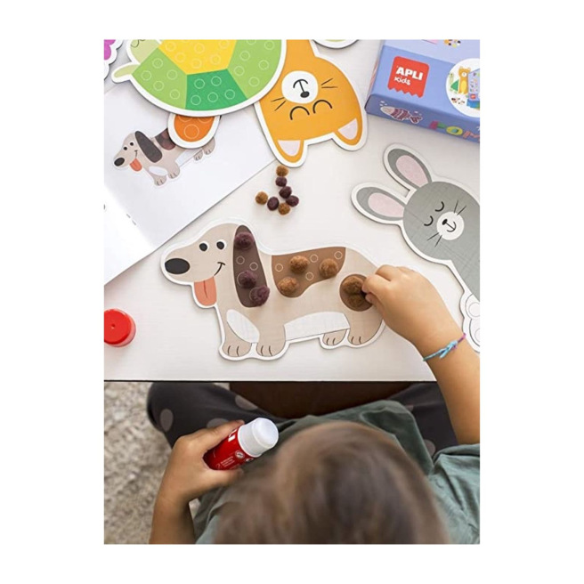 Kit de jeu Apli MY FIRST POMPOM