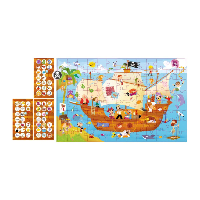 Puzzle Apli OBSERVATION BATEAU PIRATE Puzzle Apli OBSERVATION BATEAU PIRATE