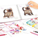 TOP MODEL kleurboek met stickers