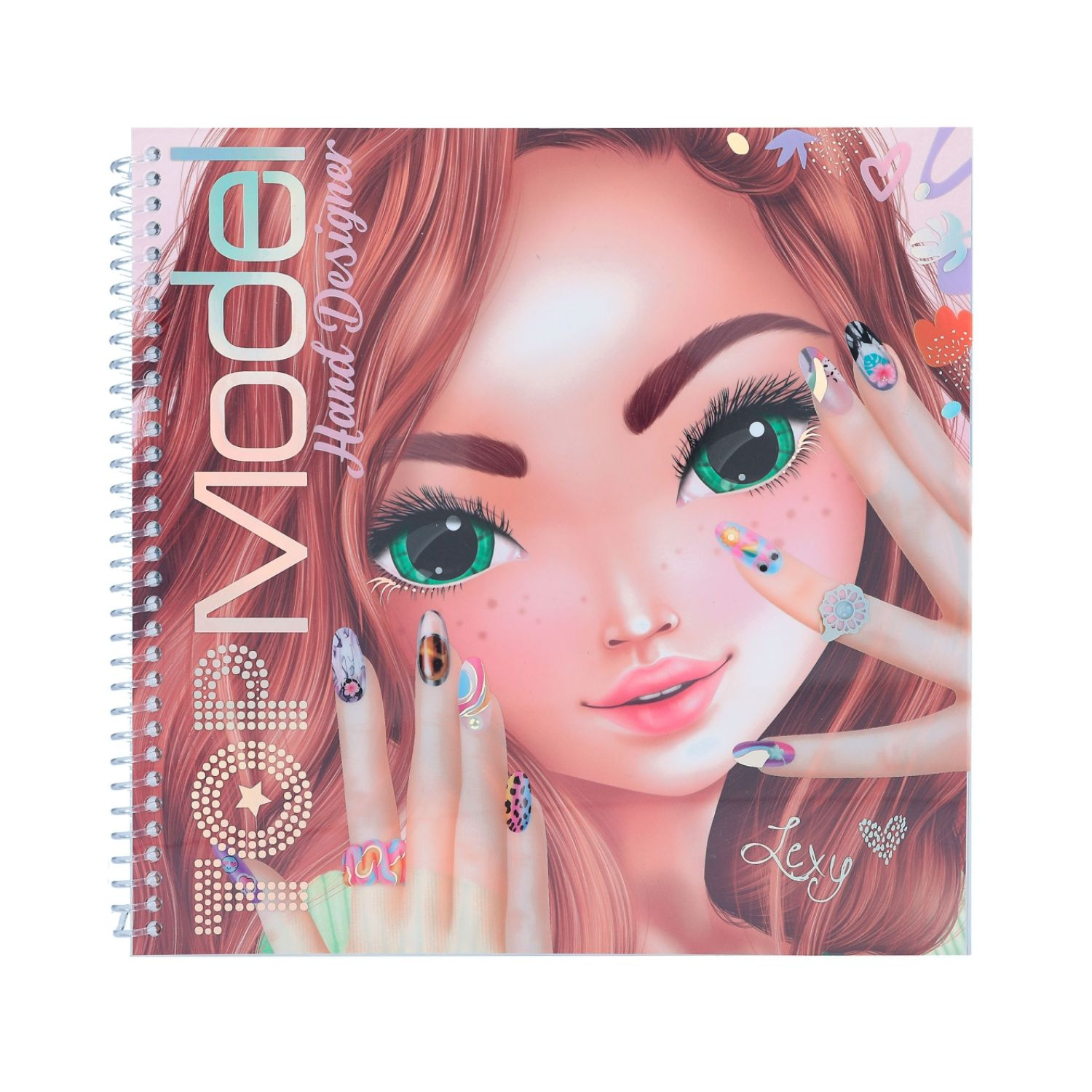 Top Model - Carnet Avec Autocollants - Dress Me Up