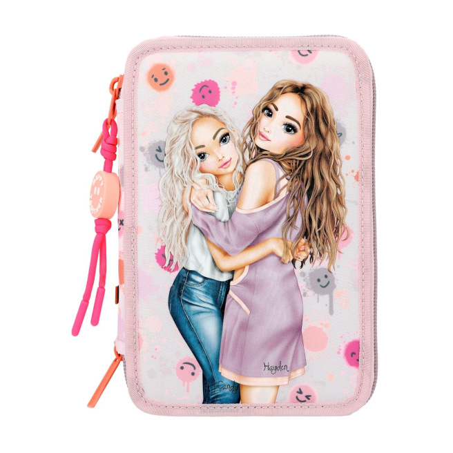 TOP MODEL etui met 3 compartimenten