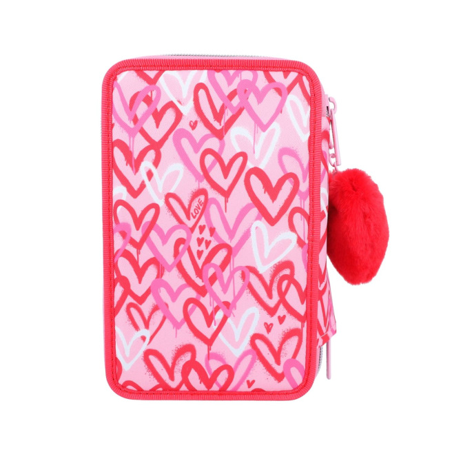 TOP MODEL etui met 3 compartimenten TOP MODEL etui met 3 compartimenten