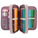 TOP MODEL etui met 3 compartimenten