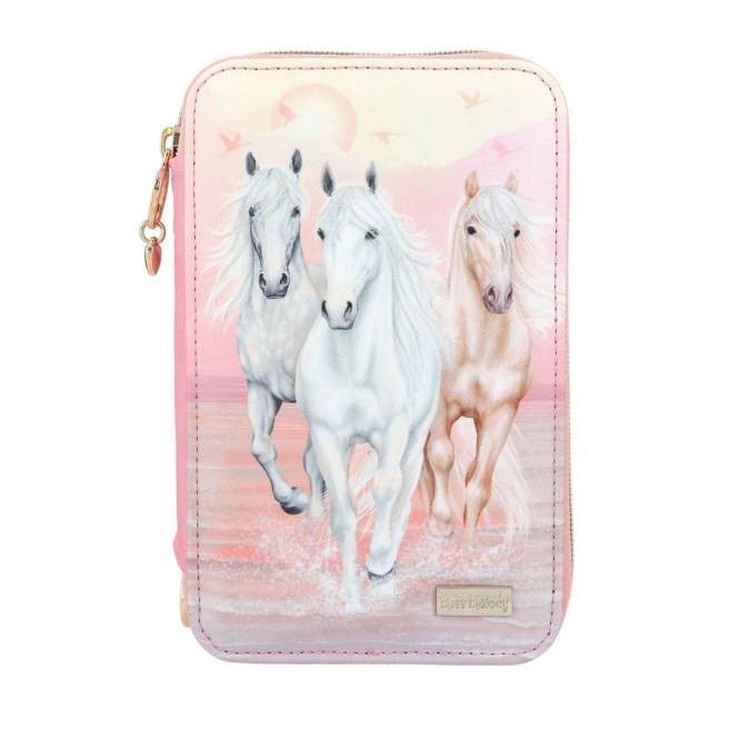 TOP MODEL etui met 3 compartimenten TOP MODEL etui met 3 compartimenten